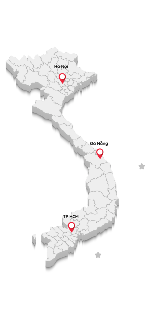 Bản đồ Việt Nam — văn phòng Trường Minh BPO